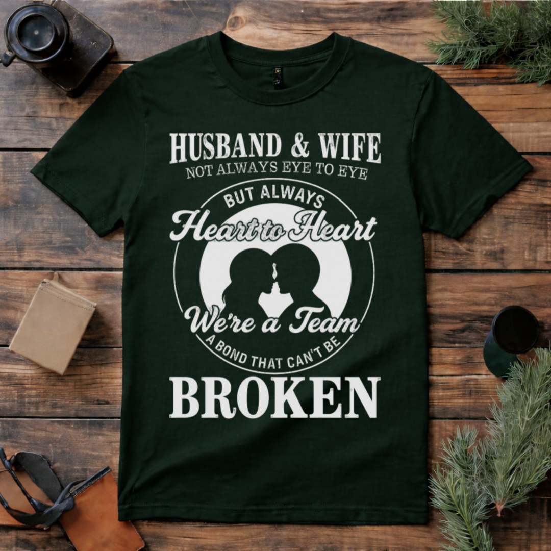 Husband Wife Unbreakable Bond T Shirt