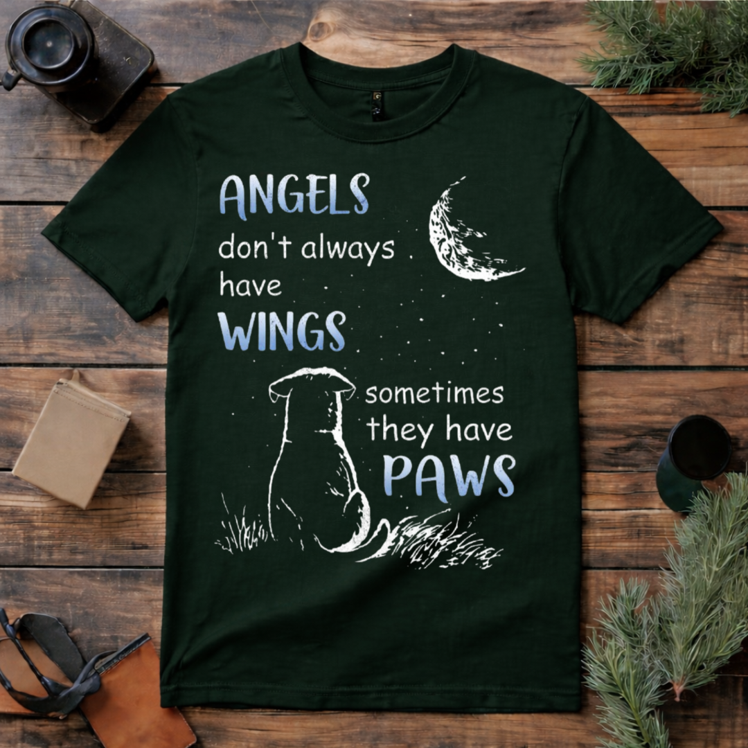 Angels Have Paws T Shirt