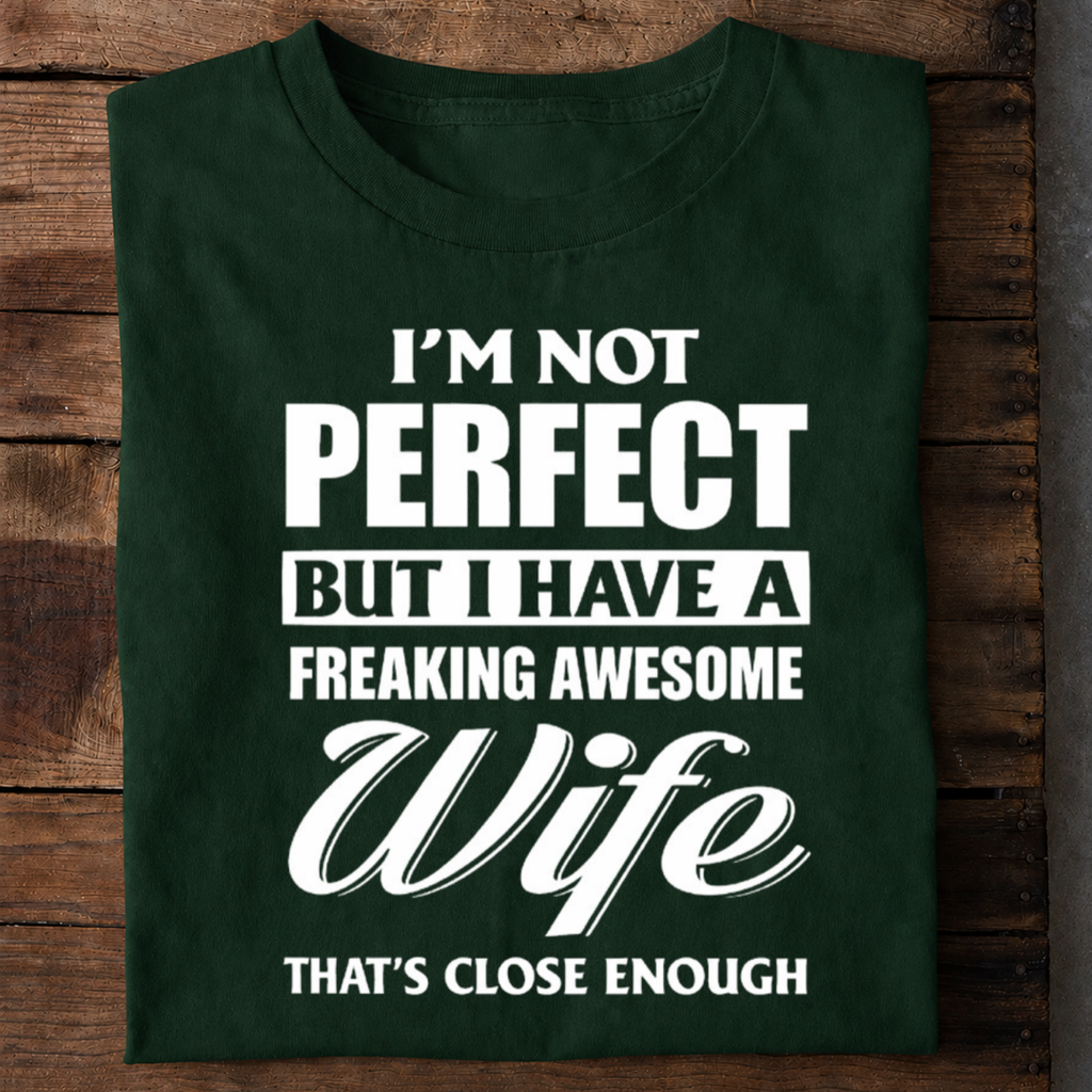 Awesome Wife Premium Cotton T Shirt