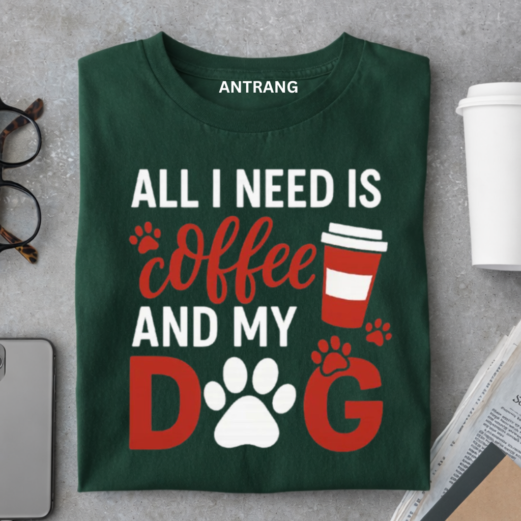 Coffee and My Dog T Shirt