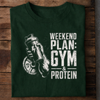 Weekend Gym Premium Cotton T Shirt