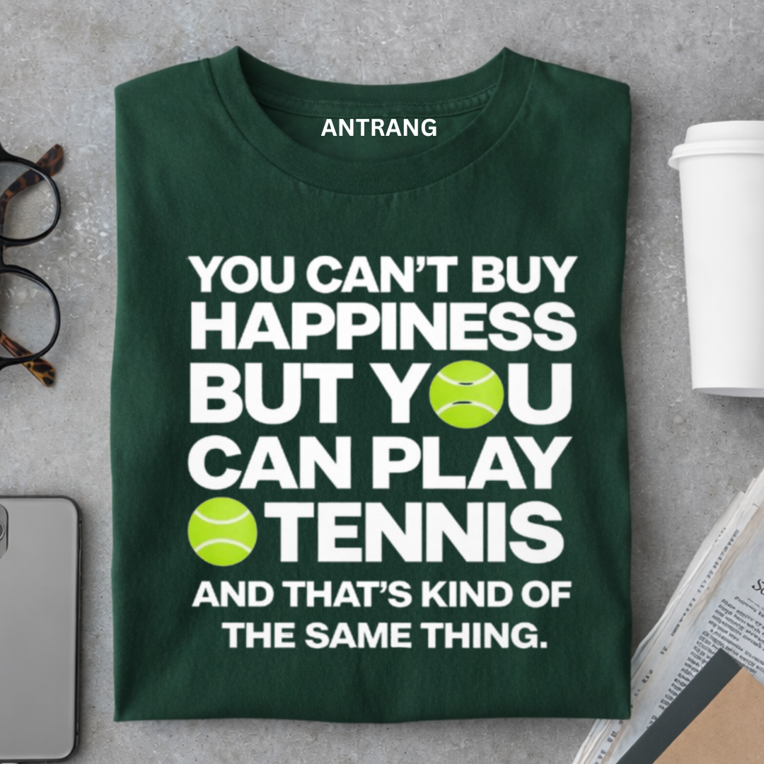 Play Tennis Happiness T Shirt