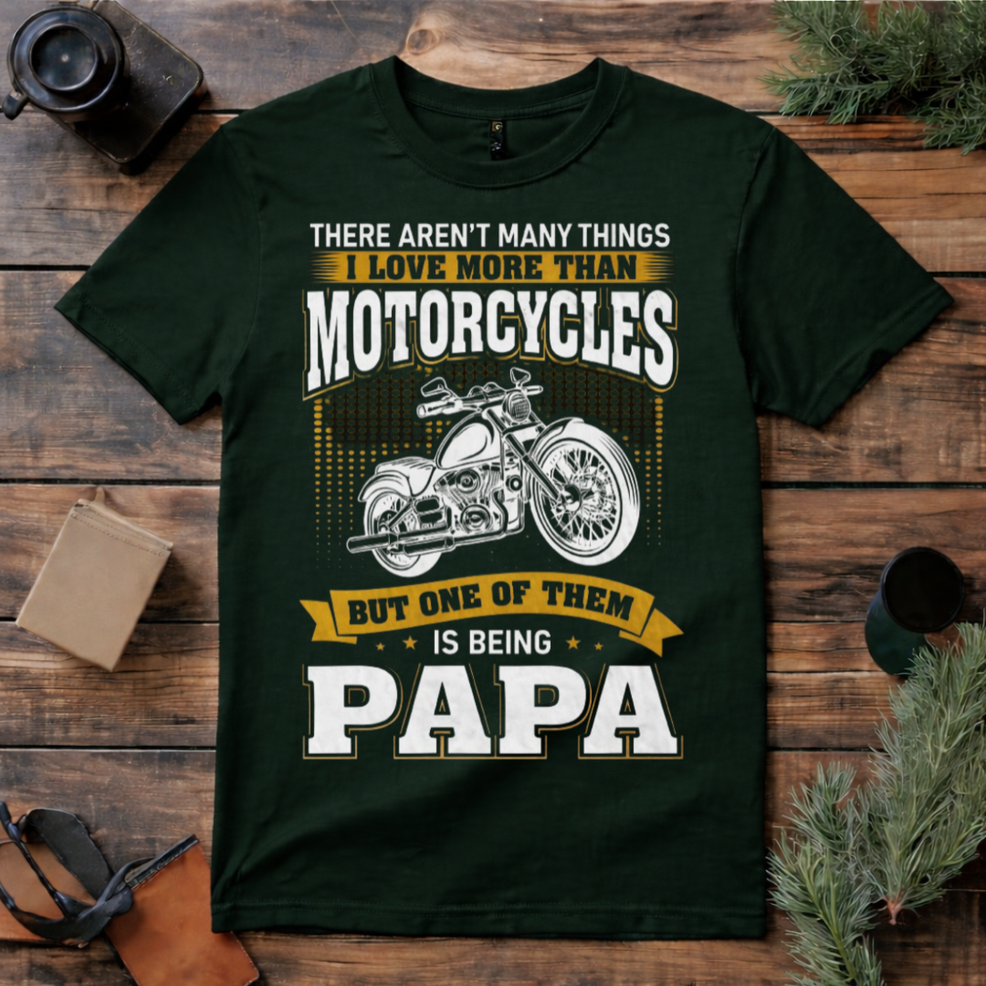 Motorcycle Papa T Shirt