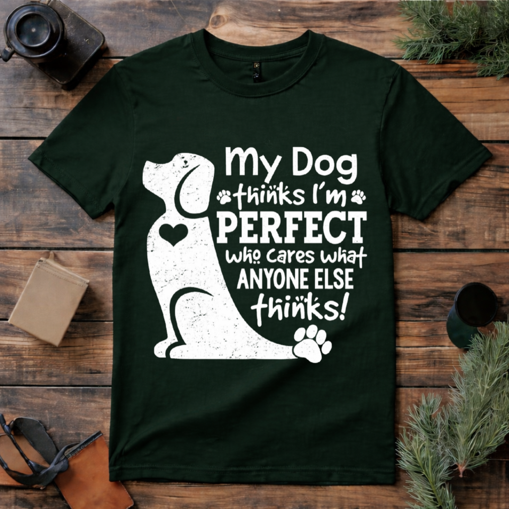 My Dog Thinks I’m Perfect T Shirt
