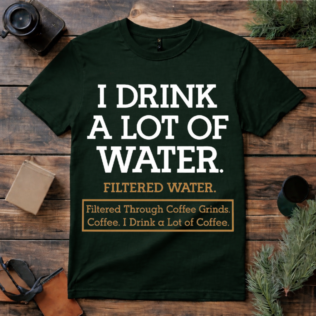I Drink a Lot of Coffee T Shirt