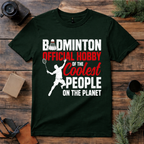 Badminton Official Premium Cotton T Shirt