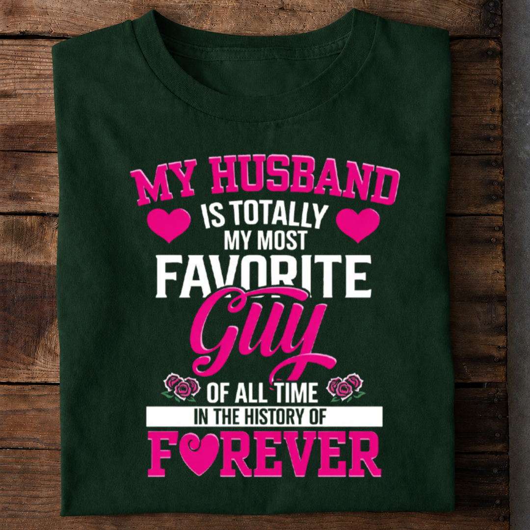 Favorite Husband Premium Cotton T Shirt