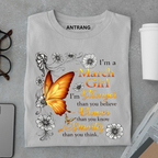 March Girl Strong Brave Smart T Shirt