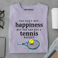 Tennis Racket Happiness T Shirt