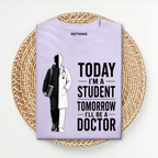 Today Student Tomorrow Doctor White T Shirt