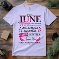 June Woman Fire in My Soul T Shirt