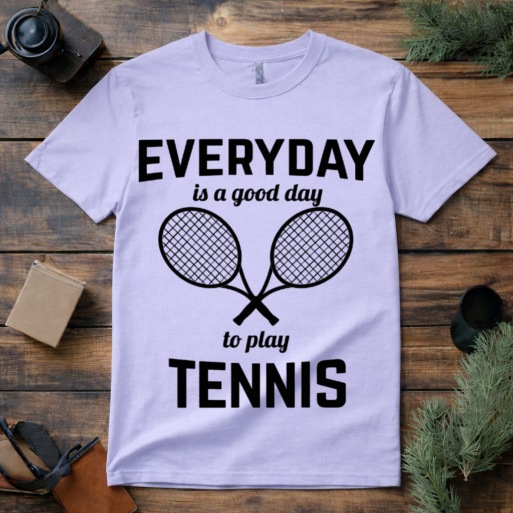 Everyday Is a Good Day Tennis T Shirt