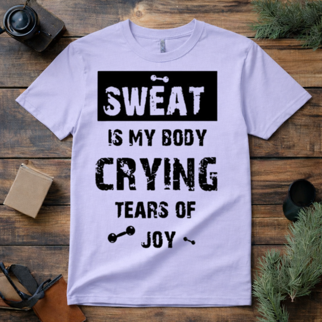 Sweat Is My Body Crying Tears of Joy T Shirt