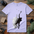 Tennis Serve Silhouette T Shirt