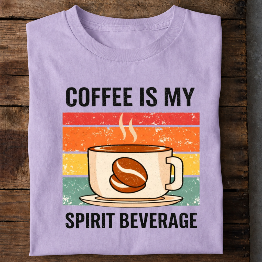 Spirit Coffee Premium Cotton T Shirt