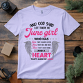 June Girl Heart of Gold T Shirt