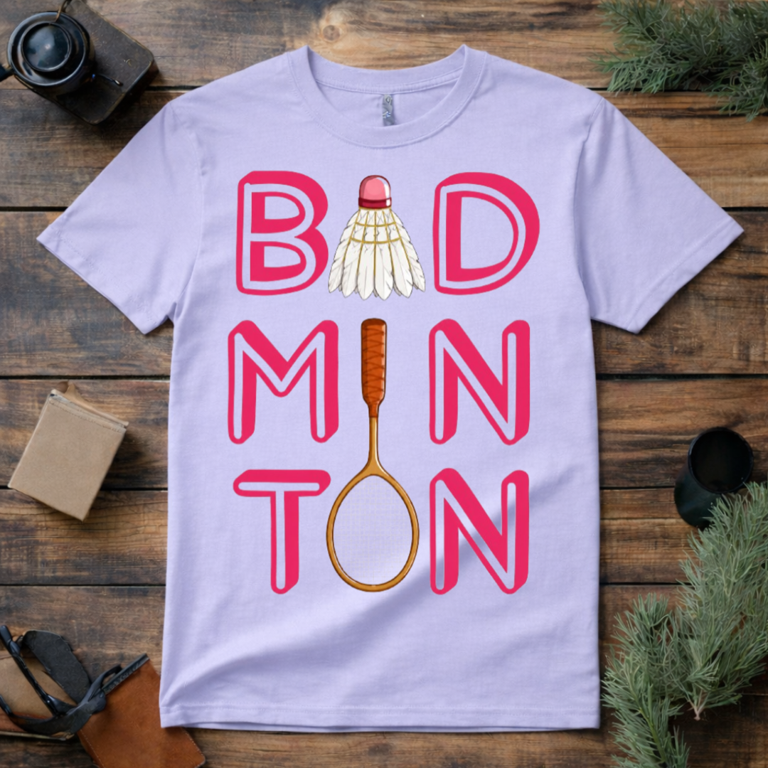 Badminton Lover T Shirt