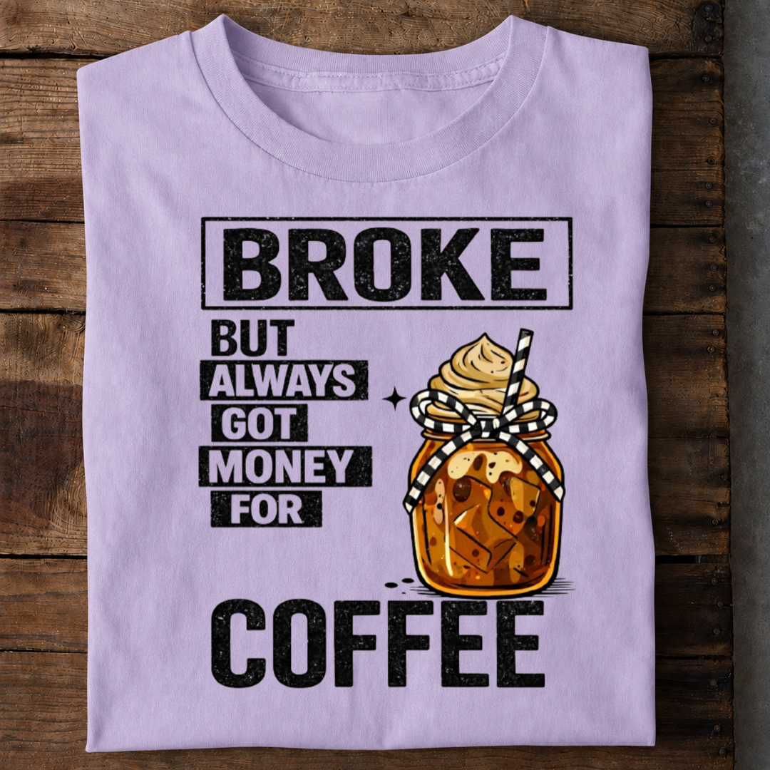Coffee Broker Premium Cotton T Shirt