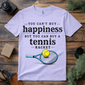 Tennis Racket Happiness T Shirt