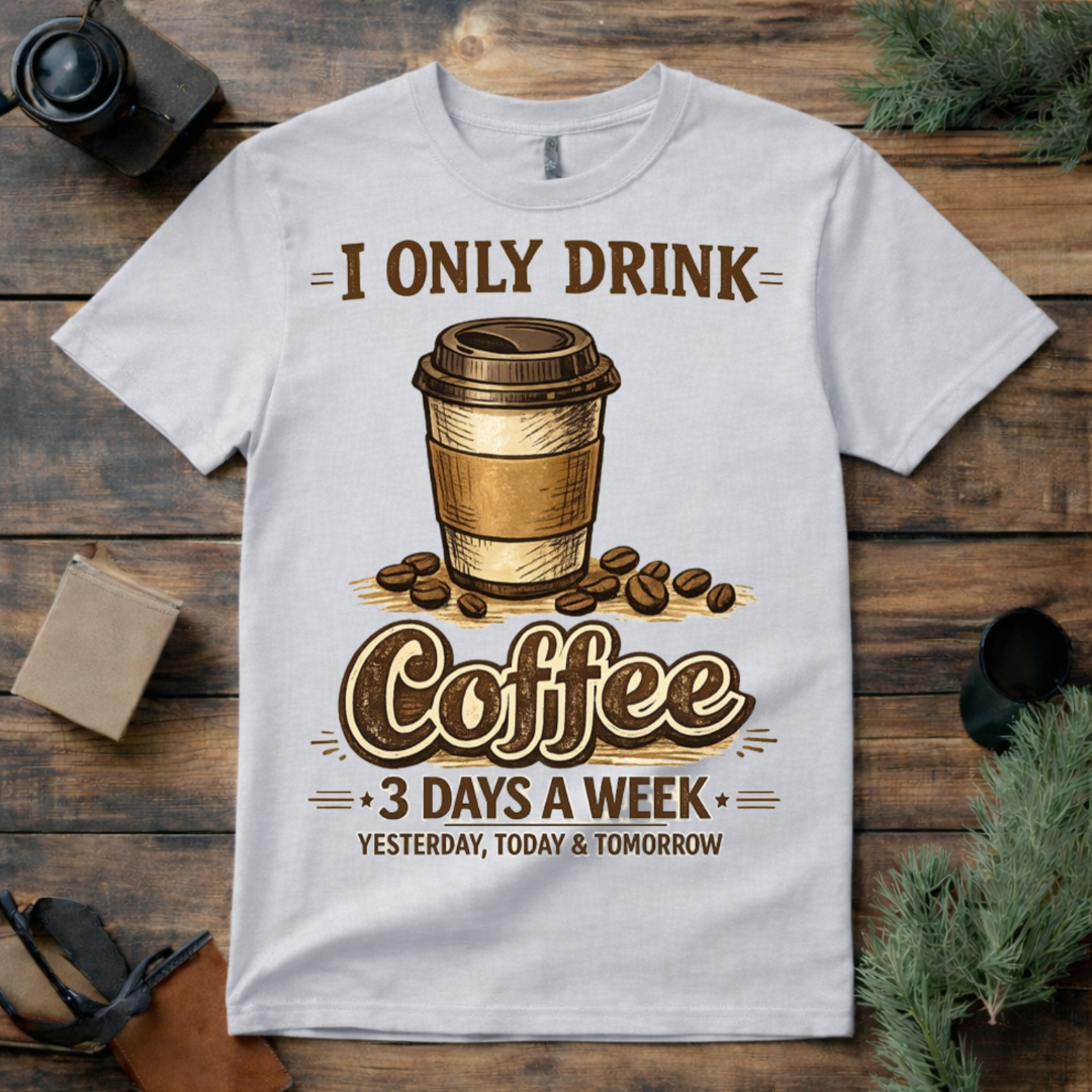 Only Drink Coffee T Shirt