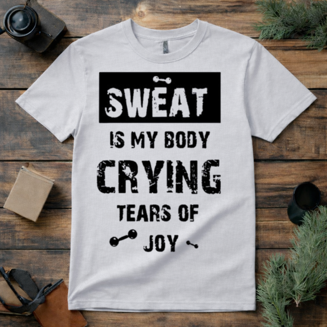 Sweat Is My Body Crying Tears of Joy T Shirt