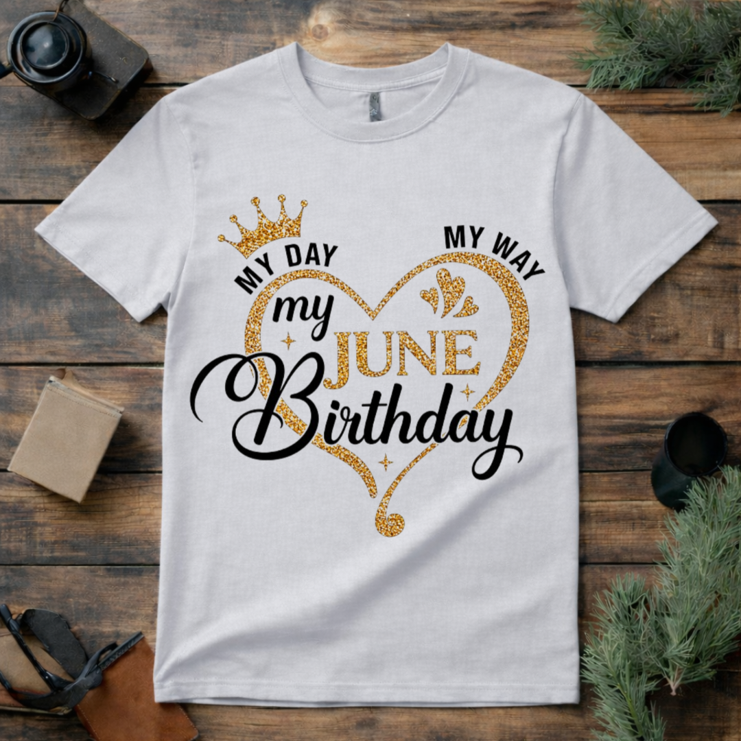 My June Birthday T Shirt