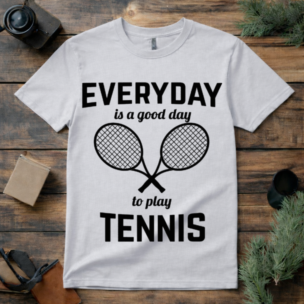 Everyday Is a Good Day Tennis T Shirt
