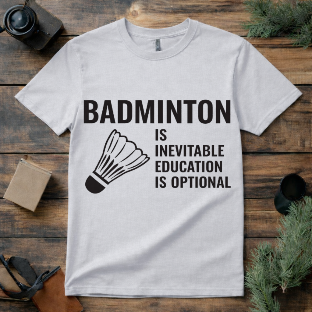 Badminton Is Inevitable T Shirt