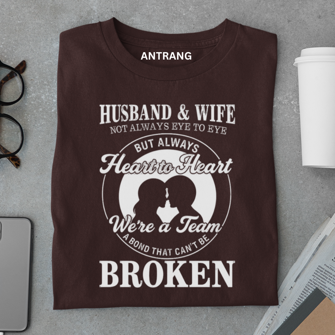 Husband Wife Unbreakable Bond T Shirt
