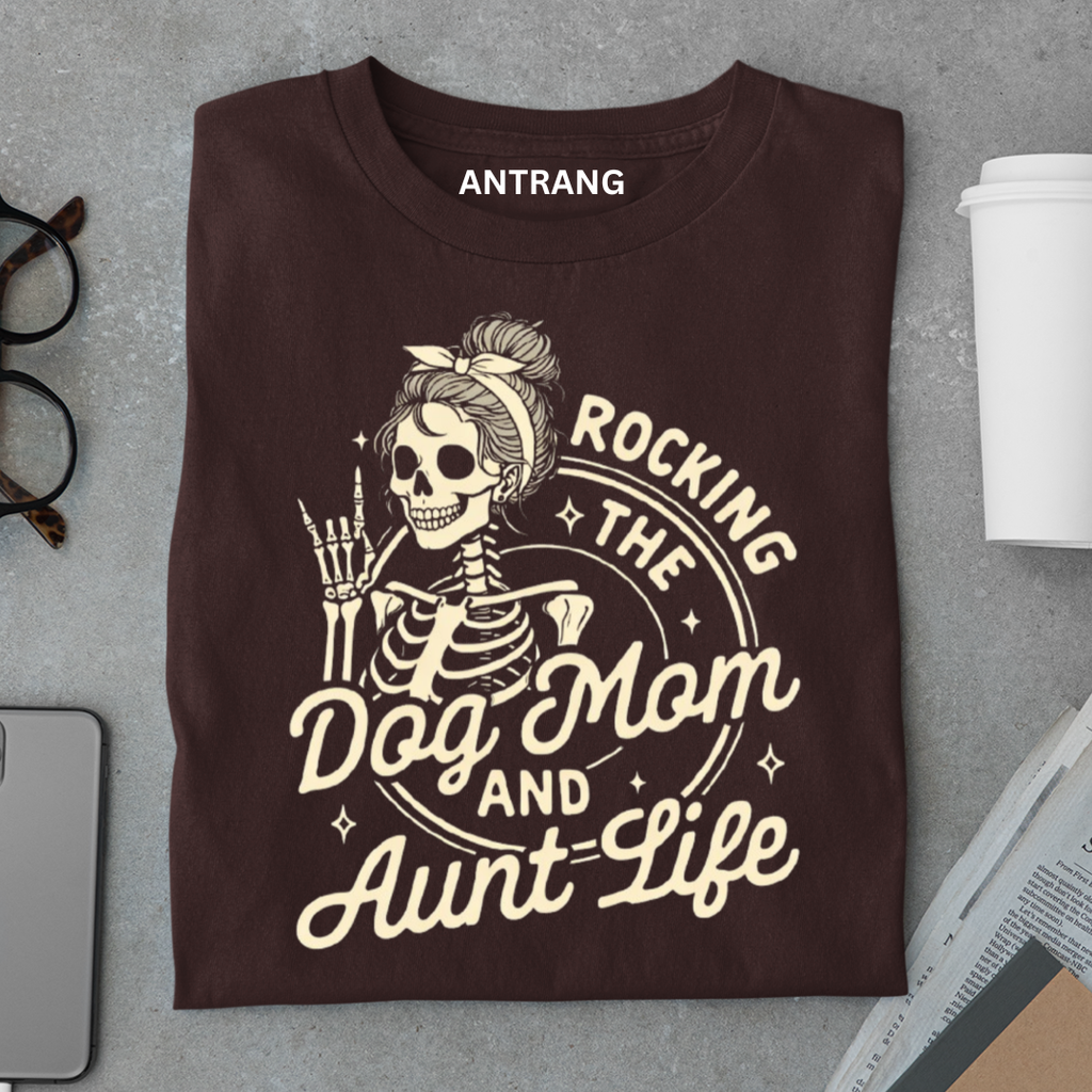 Rocking the Dog Mom Life T Shirt