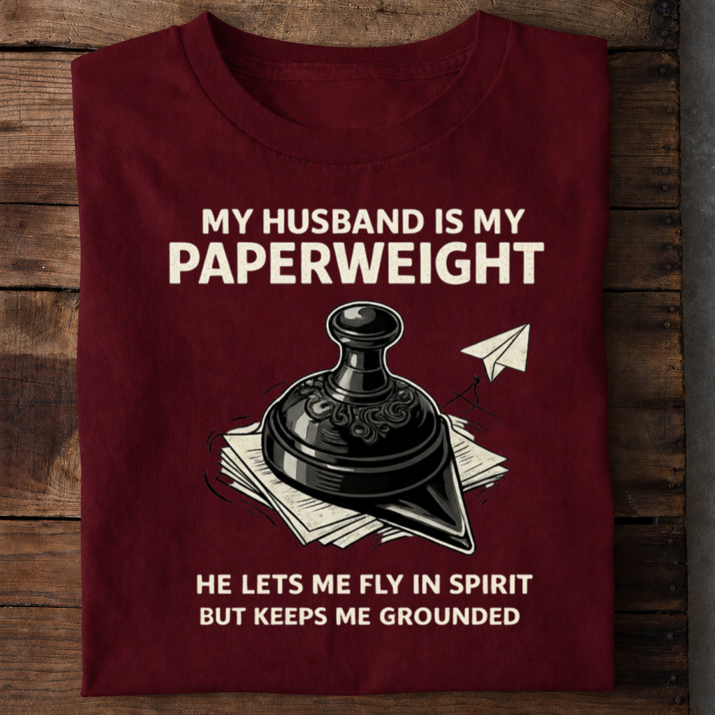 Husband Paperweight Premium Cotton T Shirt