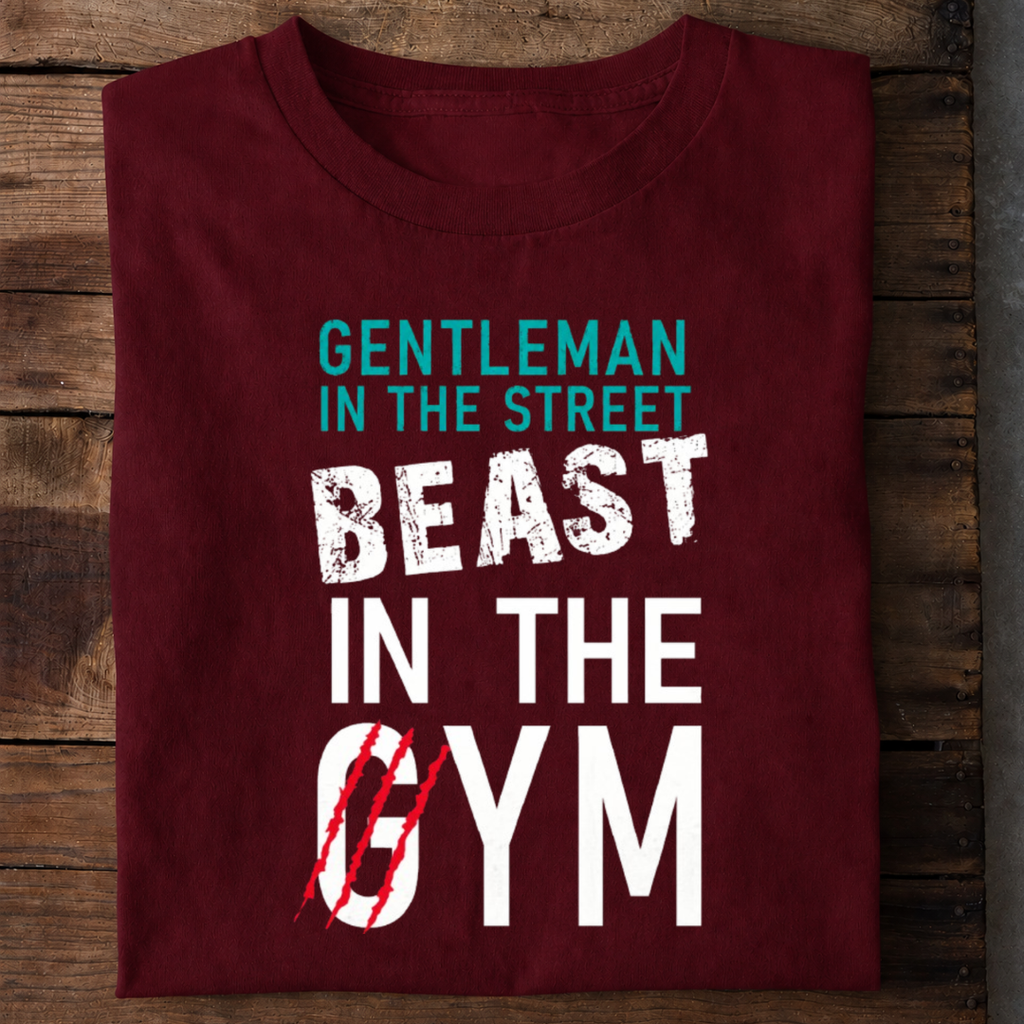 Gentleman Beast Gym Premium Cotton T Shirt