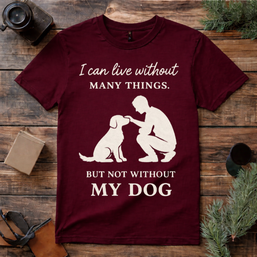 Can’t Live Without My Dog T Shirt