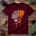 Badminton Strength Premium Cotton T Shirt