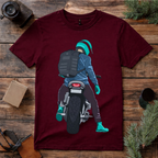 Modern Biker Rider T Shirt