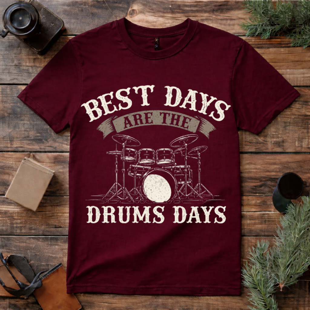 Best Days Are Drum Days T Shirt