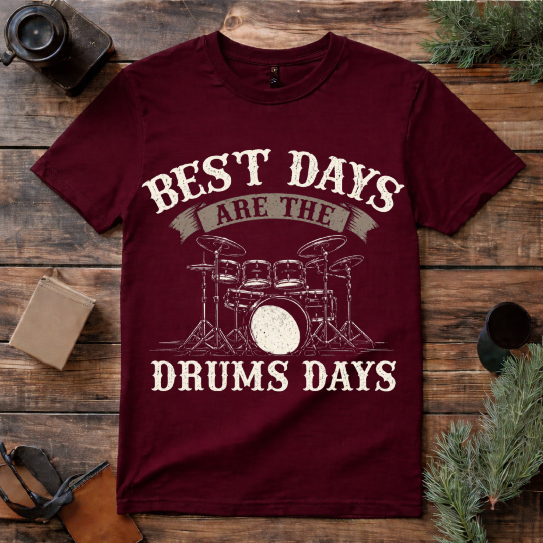 Best Days Are Drum Days T Shirt
