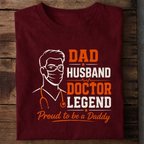 Doctor Dad Premium Cotton T Shirt