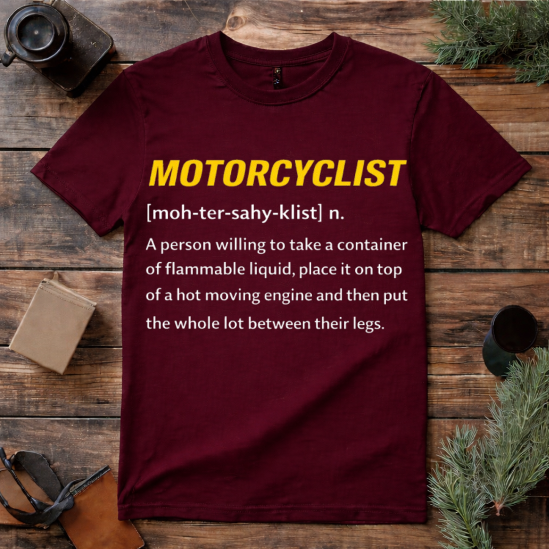 Motorcyclist Definition T Shirt