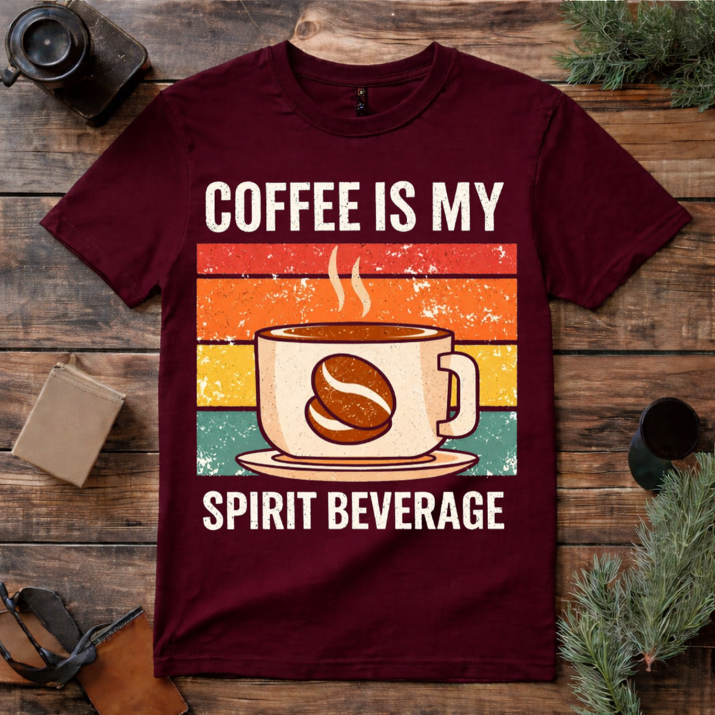 Coffee Is My Spirit Beverage T Shirt