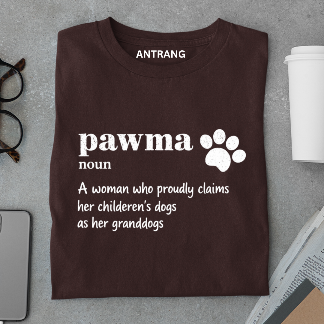 Dog Grandma Pawma T Shirt