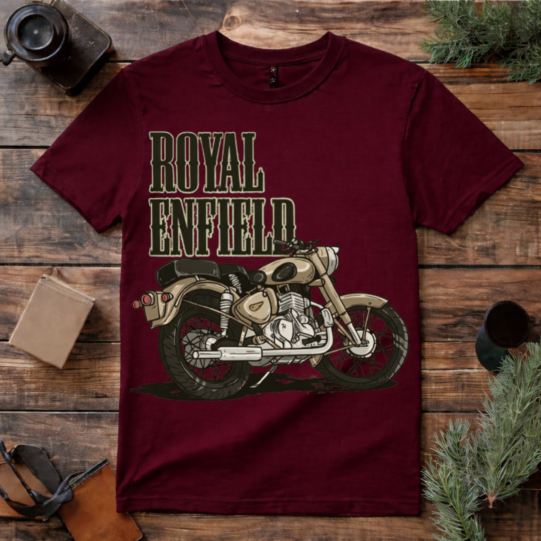 Royal Enfield Bike T Shirt