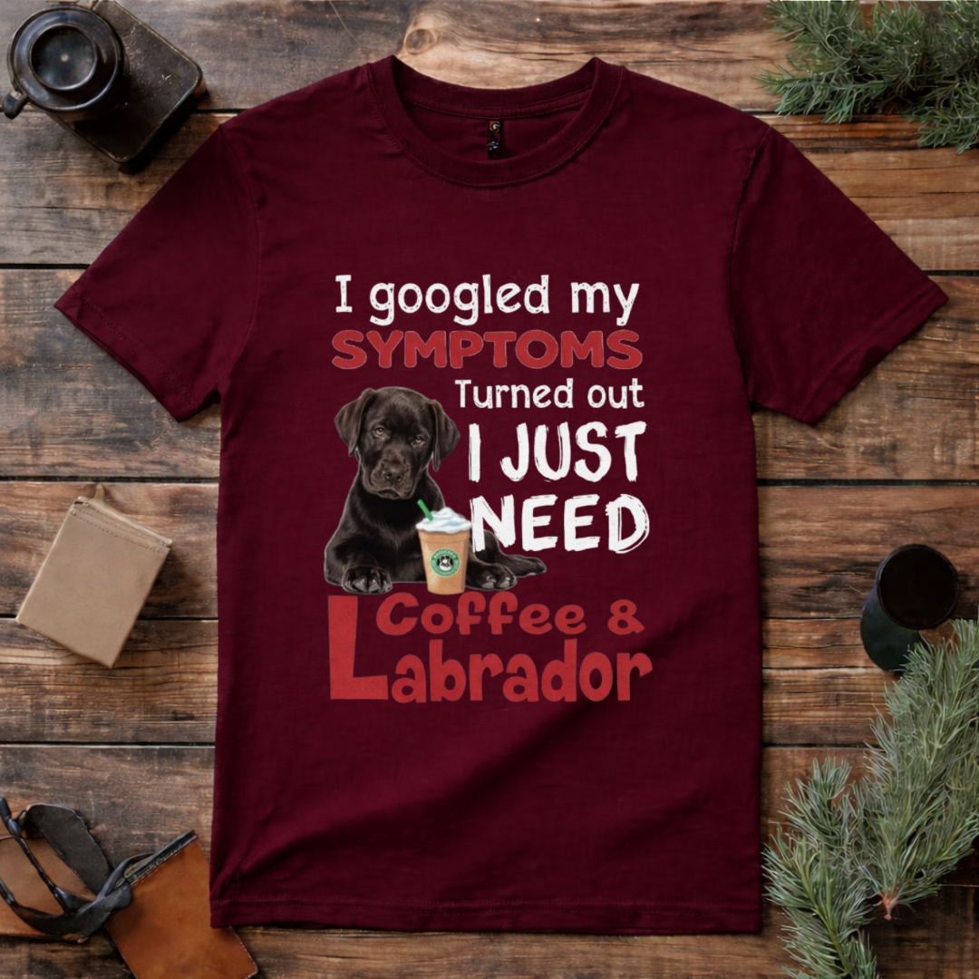 Coffee and Labrador Lover T Shirt