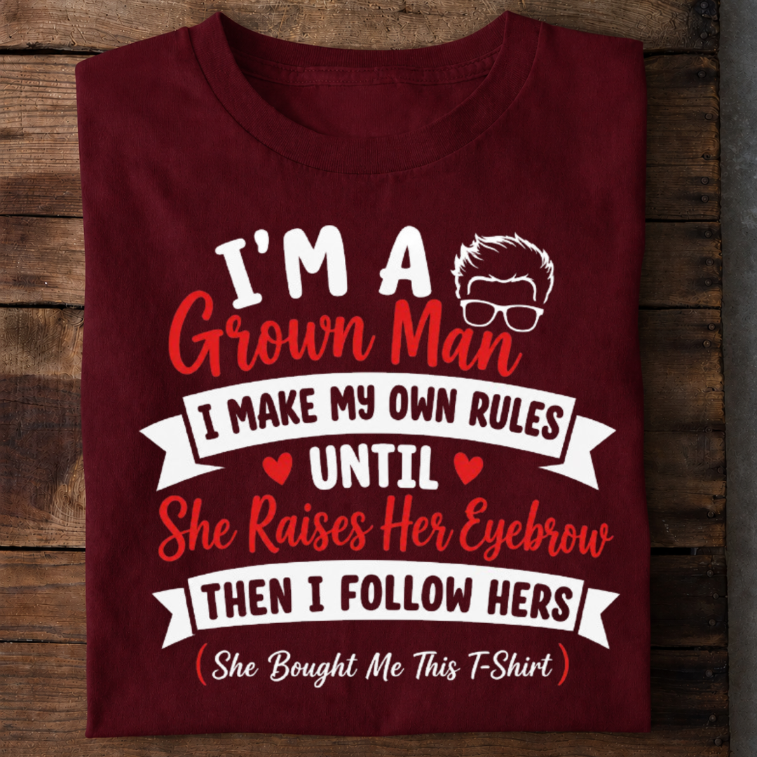 Grown Man T Shirt