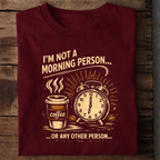 Code and Coffee Premium Cotton T Shirt