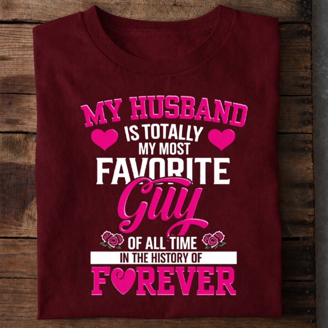 Favorite Husband Premium Cotton T Shirt