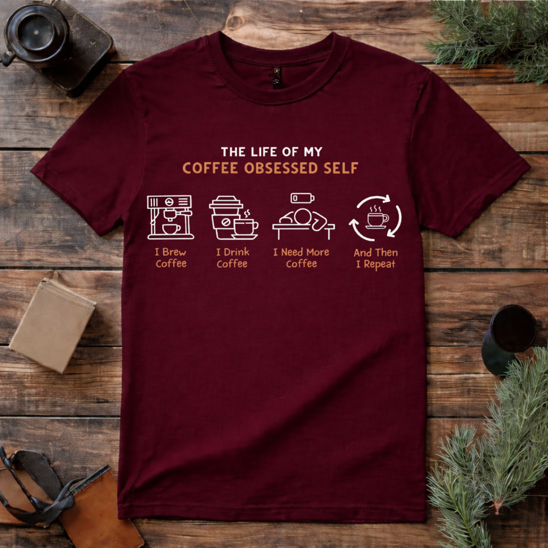 Coffee Obsessed Life T Shirt