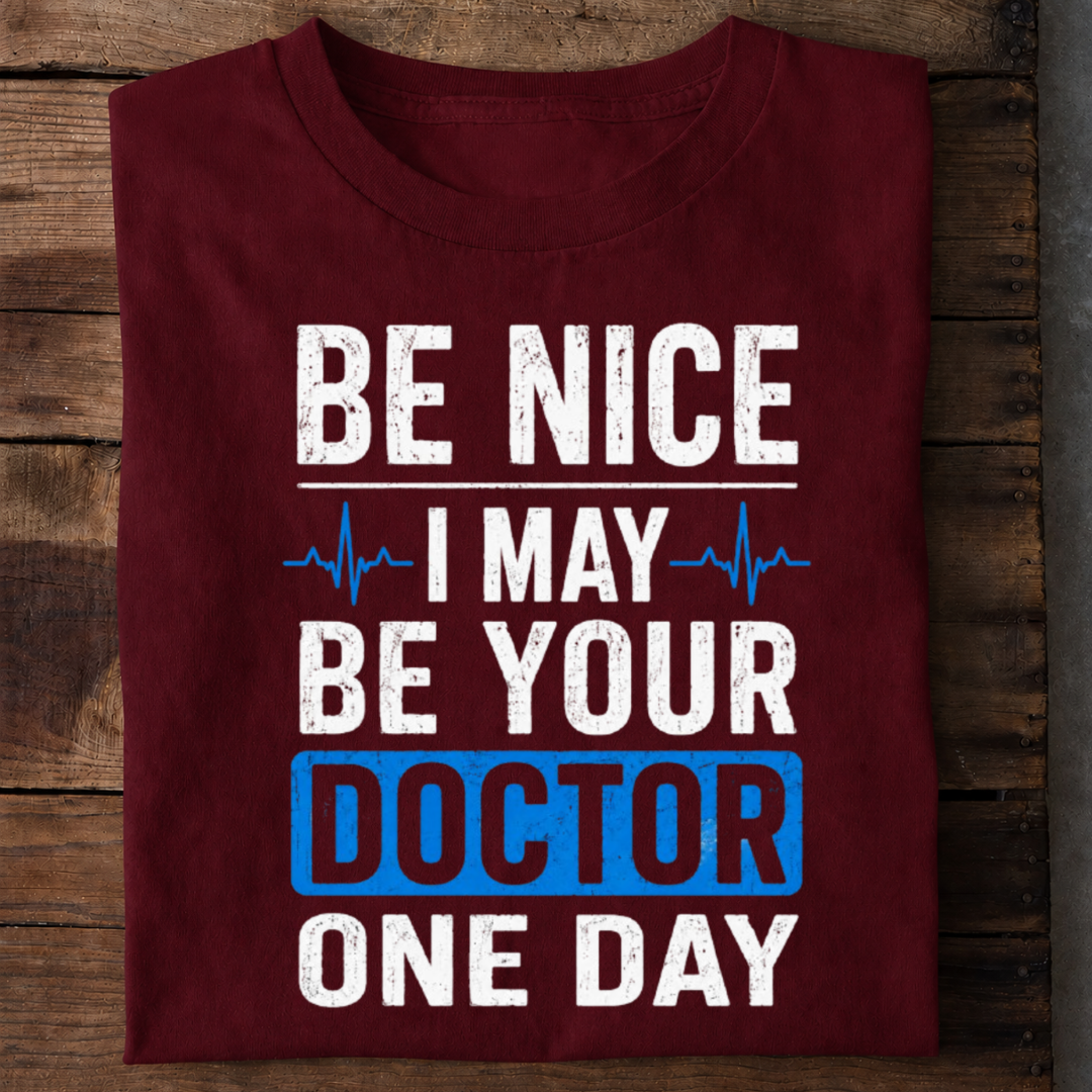 Doctor One Day Premium Cotton T Shirt