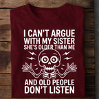 Sister Fun Premium Cotton T Shirt