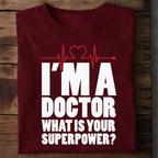 Doctor Power Premium Cotton T Shirt